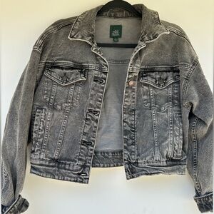 Women’s wild fabel cropped denim jacket